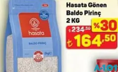 HASATA GÖNEN BALDO PİRİNÇ 2 KG